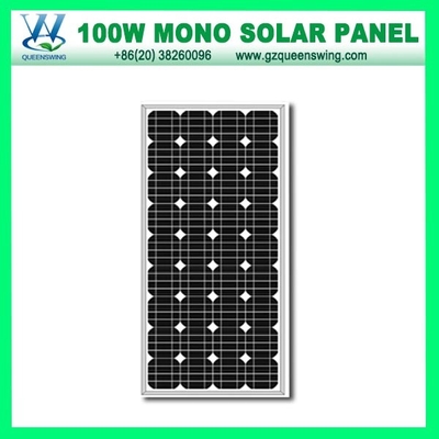el panel solar monocristalino 100W (QW-M100W)